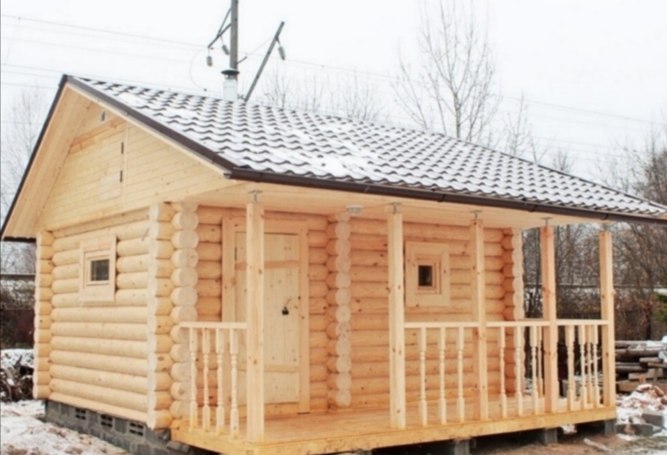 Выполненные работы бань под ключ №6